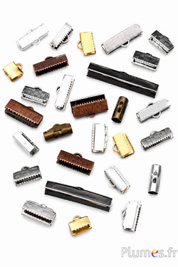 Serre-nastro - 8-30 mm x 5 mm - dorato-argentato-bronzo